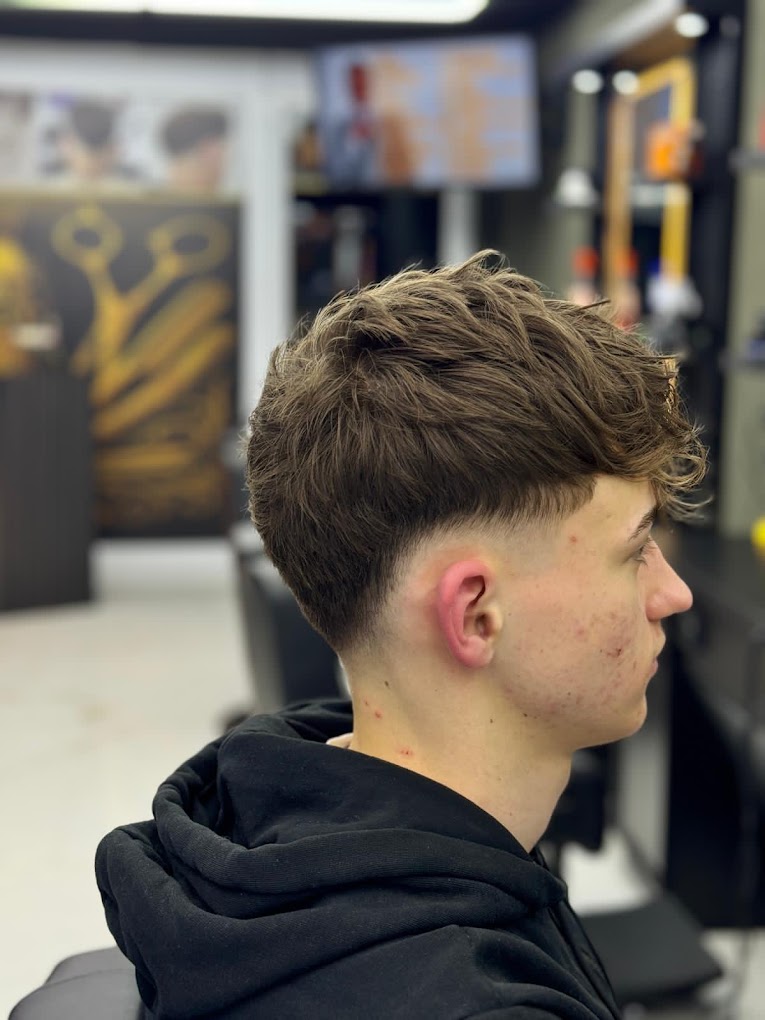 Textured Crop mit Taper